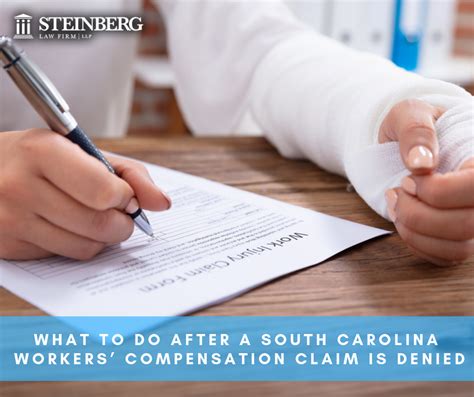 What To Do After A South Carolina Workers Compensation Claim Is Denied