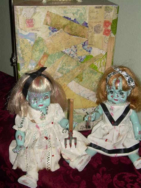 Zombie Doll Makeover Halloween Doll Halloween Fun Creepy Dolls