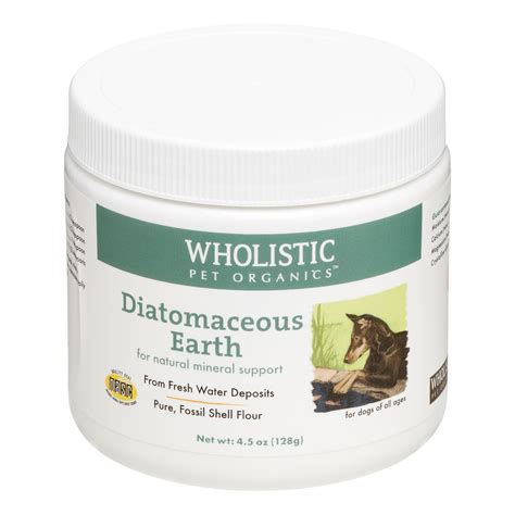 Wholistic Pet Organics Diatomaceous Earth Dog Supplement 45 Oz