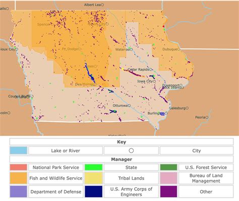 Interactive Map Of Iowas National Parks And State Parks