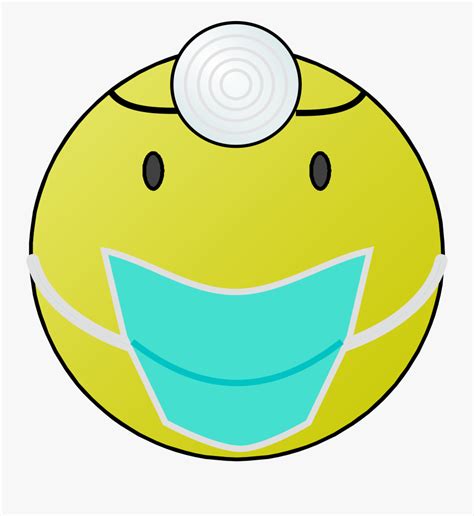 Doctor Smiley Doctor Emoji Free Transparent Clipart Clipartkey
