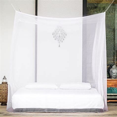Even Naturals Luxury Mosquito Net For Double To King Size Bed Canopy