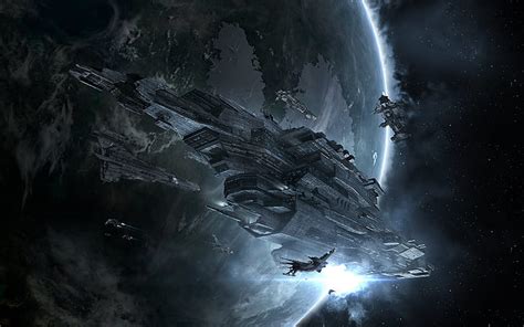Hd Wallpaper Eve Online Pc Gaming Video Game Art Space Science