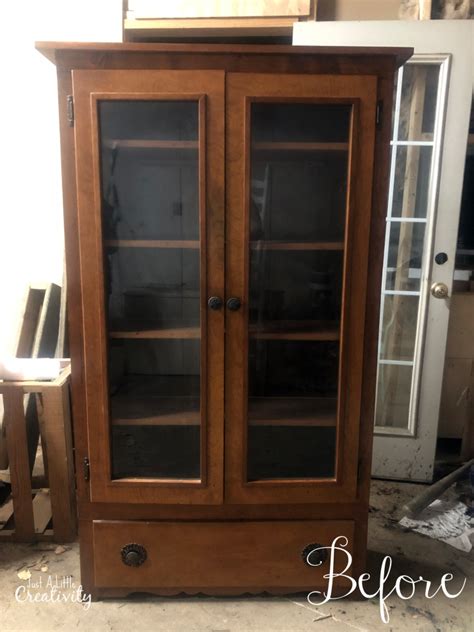 Spacious solid wood curio that's handcrafted in america. My Favorite Chalk Paint Color for Farmhouse Style ...