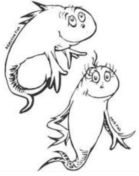 All information about one fish two fish printable coloring pages. Seuss fish | Dr seuss art, Dr seuss crafts, Fish coloring page