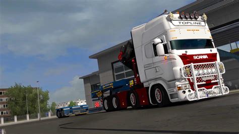 Scania Rjl Crane V20 Truck Mod For Euro Truck Simulator 2