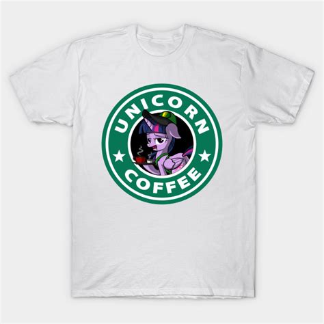 Unicorn Coffee Starbucks T Shirt Teepublic