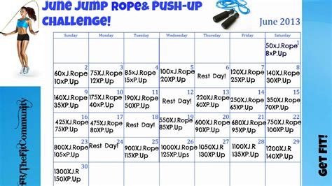 Jump Rope And Push Up Challenge And I Completed The Ab