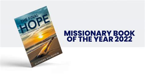 Missionary Book Of The Year For 2022 The Final Hope Dedicated And