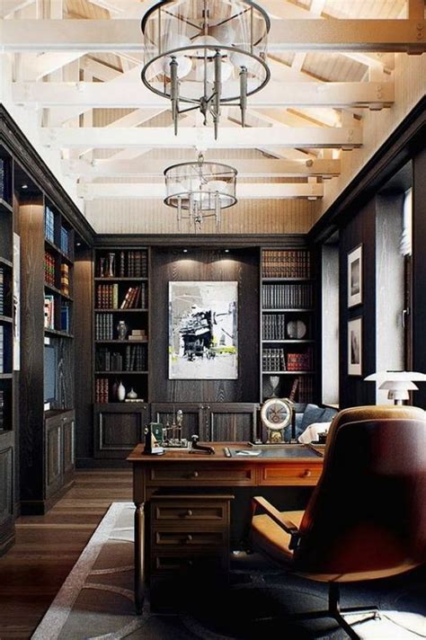 20 Amazing Masculine Office Décor Ideas And Hacks With Images