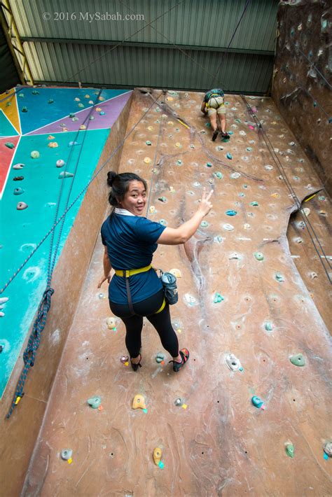 Come down to sabah indoor climbing centre and workout together! Indoor Climbing in Sabah | MySabah.com