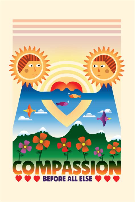 Compassion Poster Illustration Domestika
