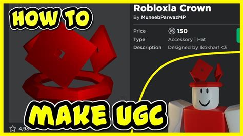 How To Make A Ugc Hat Tutorial Roblox Studio Cuitan Dokter