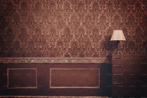 Wall In Vintage Room Stock Photos Motion Array