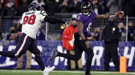 Lamar Jackson Leads Ravens To Afc Championship Game With Win Over Texans Nbc 5 Dallas Fort Worth