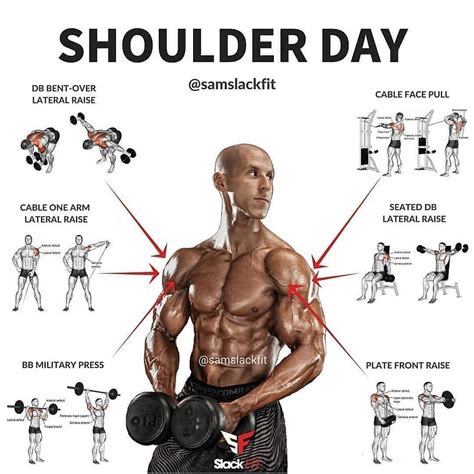 how to build big shoulders fast shoulder workout fitness body workout routine
