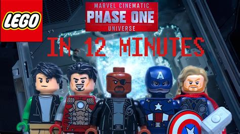 Mcu Phase One Recapped In 12 Minutes Lego Stopmotion Animation The