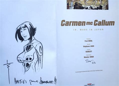 Louis Carmen Mc Callum T19 Made In Japan Dédicace