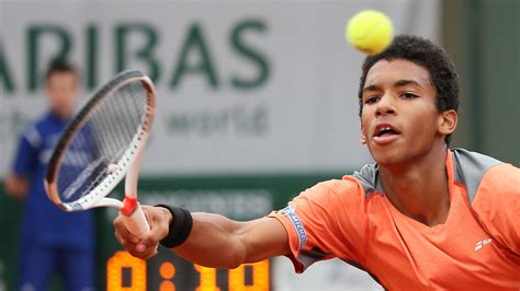 Canada, born in 2000 (20 years old), category: Canadian Felix Auger-Aliassime loses in French Open boys ...