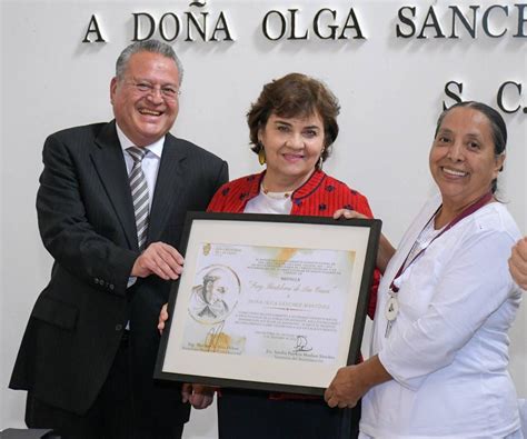 Entrega De La Medalla Fray Bartolom De Las Casas A Do A Olga S Nchez