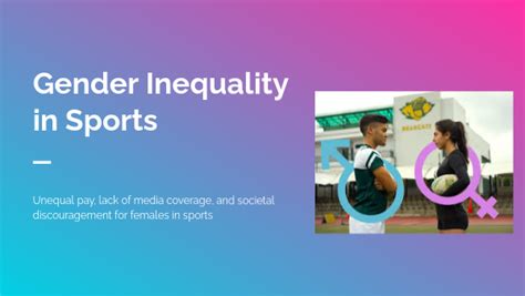Gender Inequality In Sports