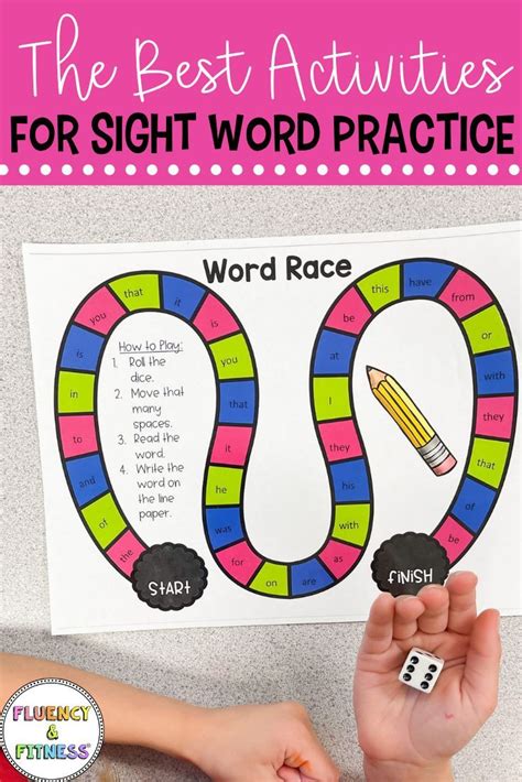 Teaching Sight Words Sight Words List Sight Word Practice Sight Word