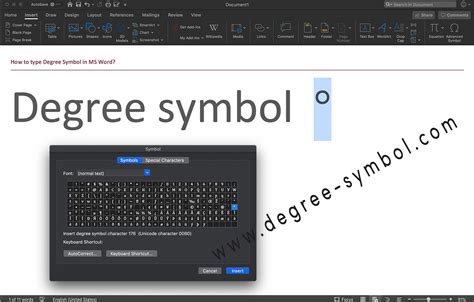 How To Insert Degree Sign In Word On Your Keyboard Press Alt 0176