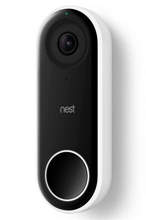 Nest Hello Smart Wi Fi Video Doorbell Hd Security Camera With Night