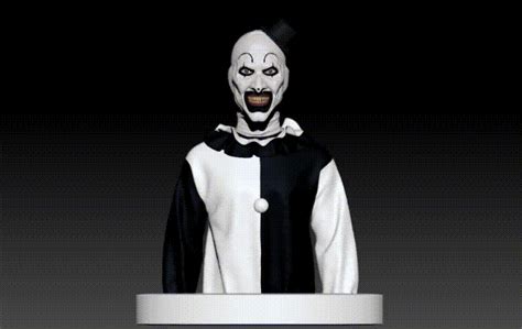 Stl File Art The Clown Bust Terrifier 🎨・template To Download And 3d