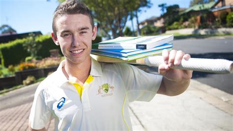 Australian Rep Cricketer Jake Doran Juggles Sports Commitments With Hsc
