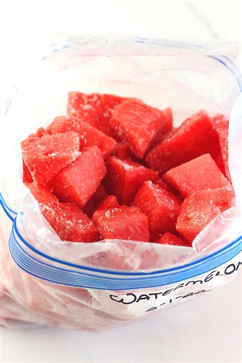 How To Freeze Watermelon Now Cook This