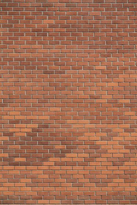 A Red Brick Wall Is Shown With No Mortars Or Mortars On The Side