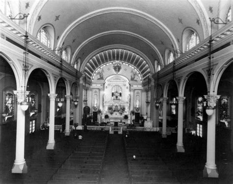 Interior Of Cathedral Of St Vibiana Los Angeles — Calisphere