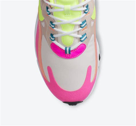 Nike Air Max 270 React Pink Volt Orange Dc1863 600 Release Date Info