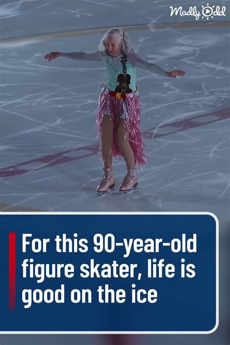 for this 90 year old figure skater life is good on the ice vintage ice skating figure skater