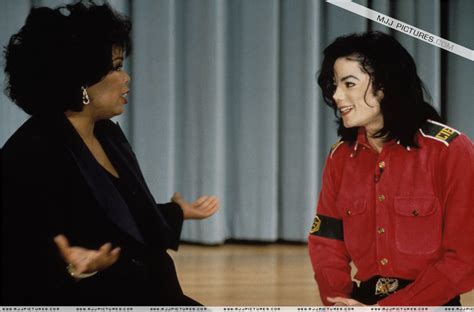 Michael Jackson Talks To Oprah Interview Michael Jackson Photo