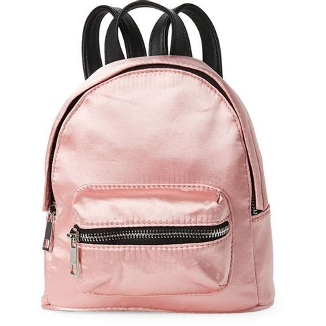 Madden Girl Blush Satin Mini Backpack 30 Liked On Polyvore Featuring