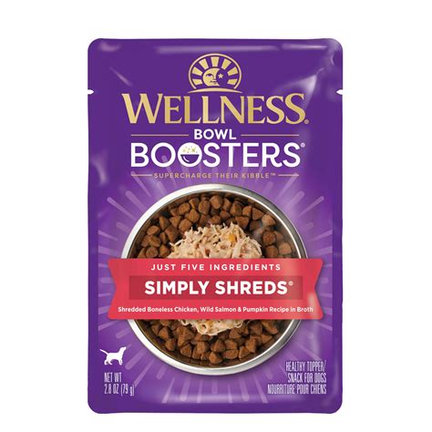 Wellness® Bowl Boosters Simply Shreds All Life Stage Dog Food Topper