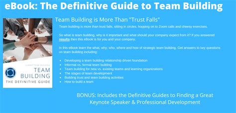 The Definitive Guide To Team Building Summit Team Building