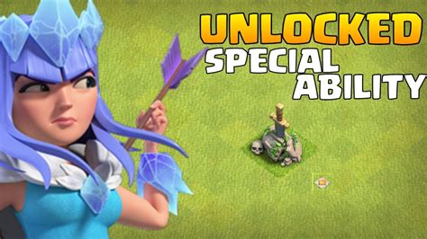Ice Queen Skin Ability Coc Clash Of Clans Youtube