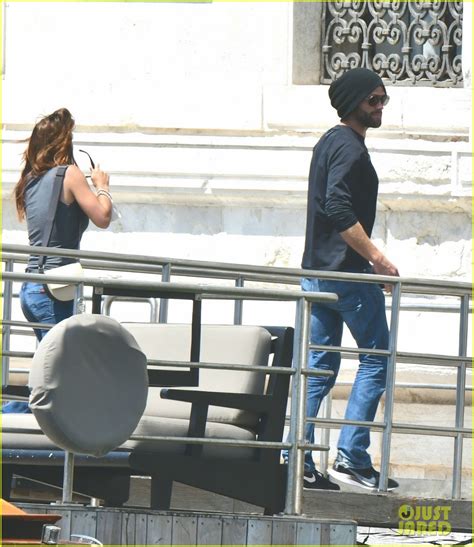 Full Sized Photo Of Jared Padalecki Wife Genevieve Boat Ride Venice 13
