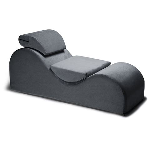 Liberator Esse Sensual Lounge Chair Special Edition Gunmetal Grey Home And Kitchen B076jvcc2g