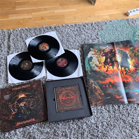 Judas Priest Nostradamus Box LP EU Vinylkoll