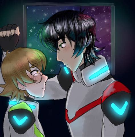 Keith And Pidge S Romantic Moment With Sparkling Stars From Voltron Legendary Defender New