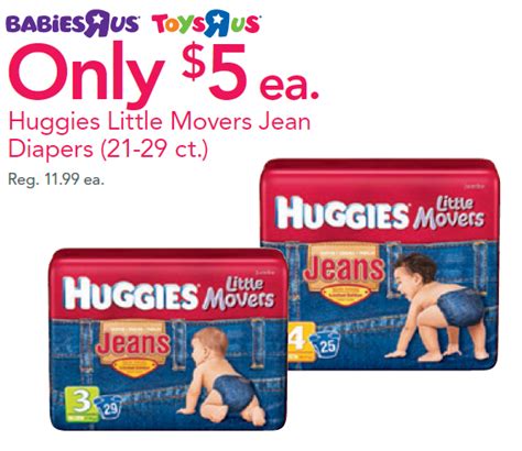 Super Savings Hot Huggies Jean Diaper Jumbo Packs 3 Each At Babies