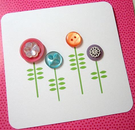 Button Card Ii By Breeleed Via Flickr With Images Cards Handmade