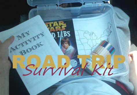 How To Pack A Road Trip Survival Kit For Kids