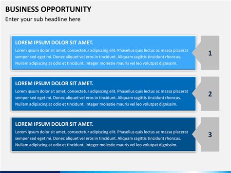Business Opportunity Powerpoint Template Sketchbubble