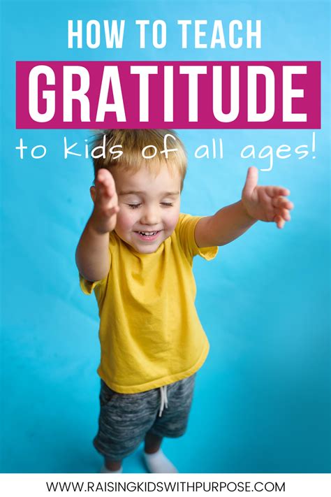 Teaching Kids To Be Grateful Teaching Kids Raising Grateful Children