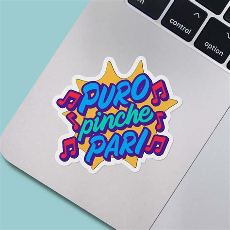 Puro Pinche Pari Sticker Paper Tacos Greeting Cards In Spanish